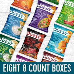 Protein Chips Bundle; 8 x 8ct. boxes - Save 15%