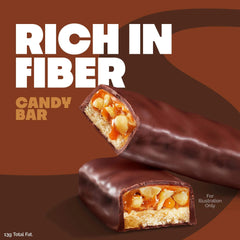 Peanutty Caramel Candy Bars