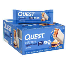 Blueberry Cobbler Crispy Hero Protein Bars
