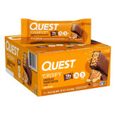 Chocolate Peanut Butter Crispy Hero Protein Bars