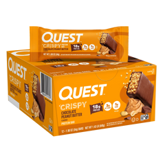 Chocolate Peanut Butter Crispy Hero Protein Bars