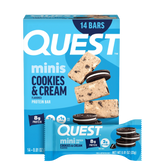 Mini Cookies & Cream Protein Bars