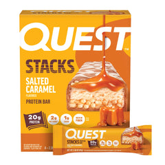 Salted Caramel Stacks Bars