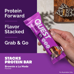 Brownie a la Mode Stacks Bars