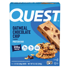Oatmeal Chocolate Chip Protein Bars
