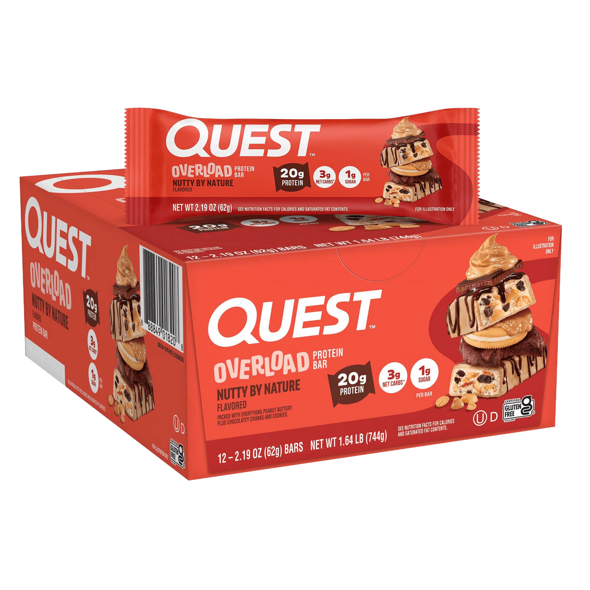 Nutty By Nature Overload Bar