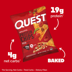 Pizza Tortilla Style Protein Chips
