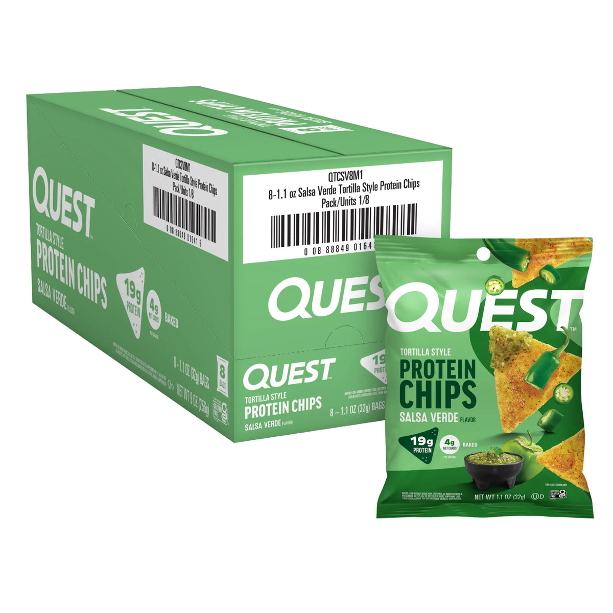Protein Chips Bundle; 8 x 8ct. boxes - Save 15%