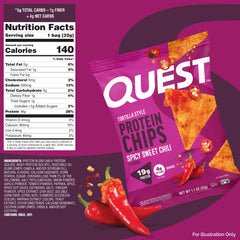 Spicy Sweet Chili Tortilla Style Protein Chips