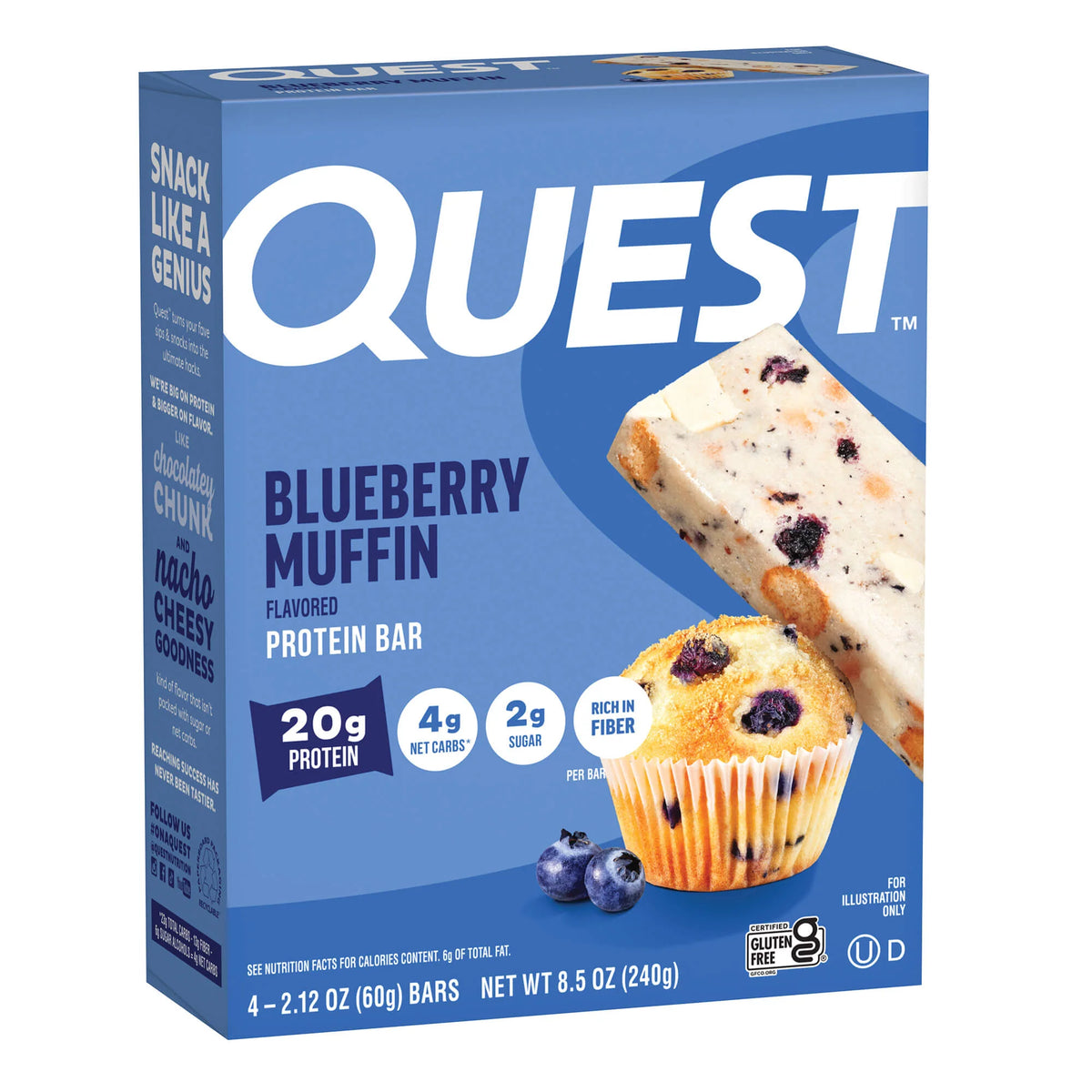 Small Protein Bar Bundle; 5 x 4ct. boxes - Save 5%