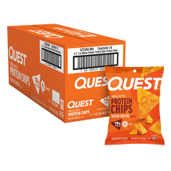 Nacho Cheese Tortilla Style Protein Chips