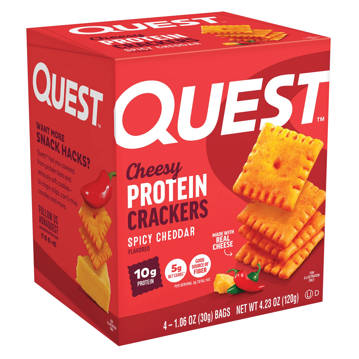 Spicy Cheddar Cheese Crackers