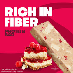 White Chocolate Raspberry Protein Bars