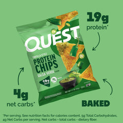 Salsa Verde Tortilla Style Protein Chips