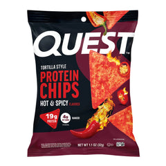 Hot & Spicy Tortilla Style Protein Chips
