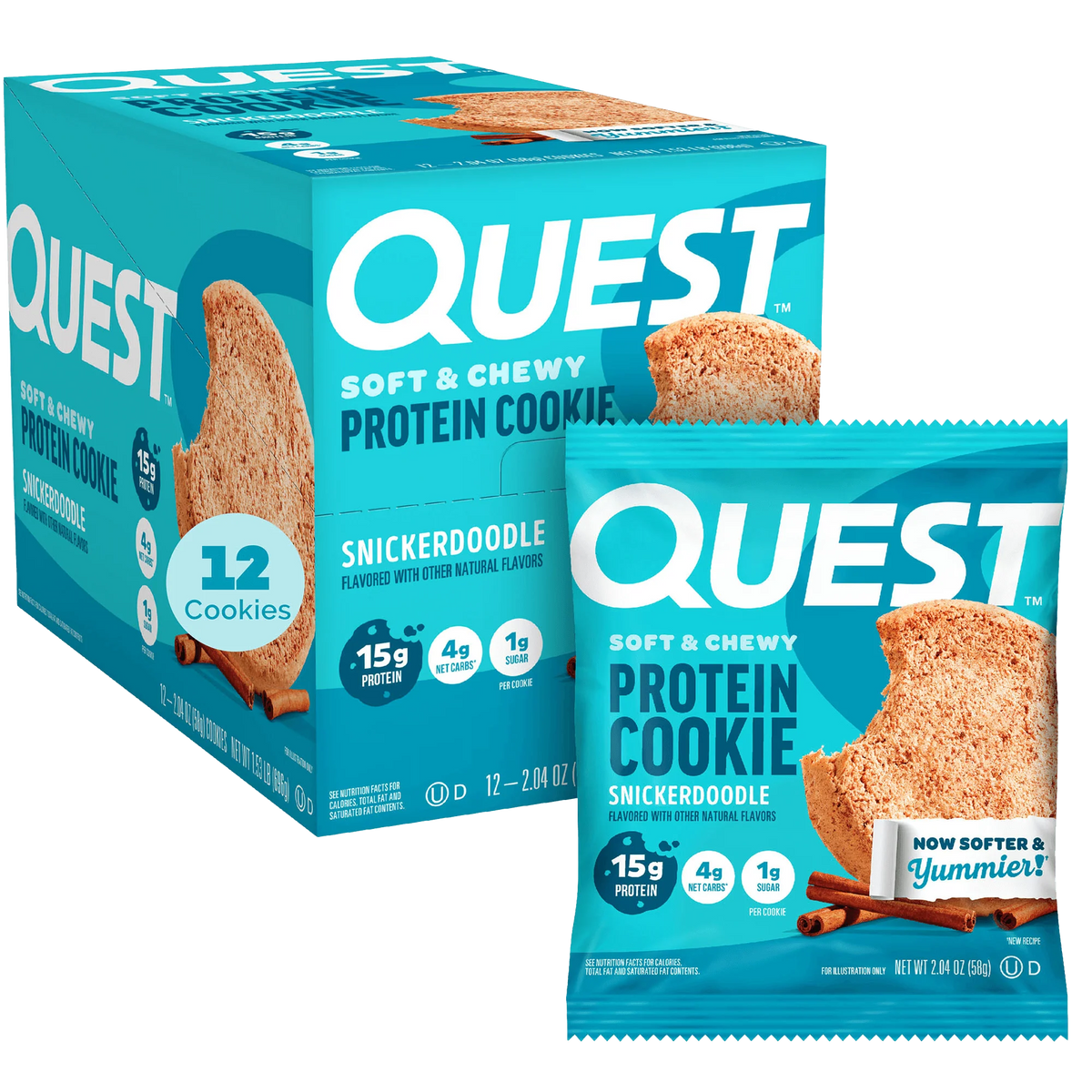 Snickerdoodle Protein Cookies