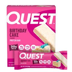 Birthday Cake Protein Bars
