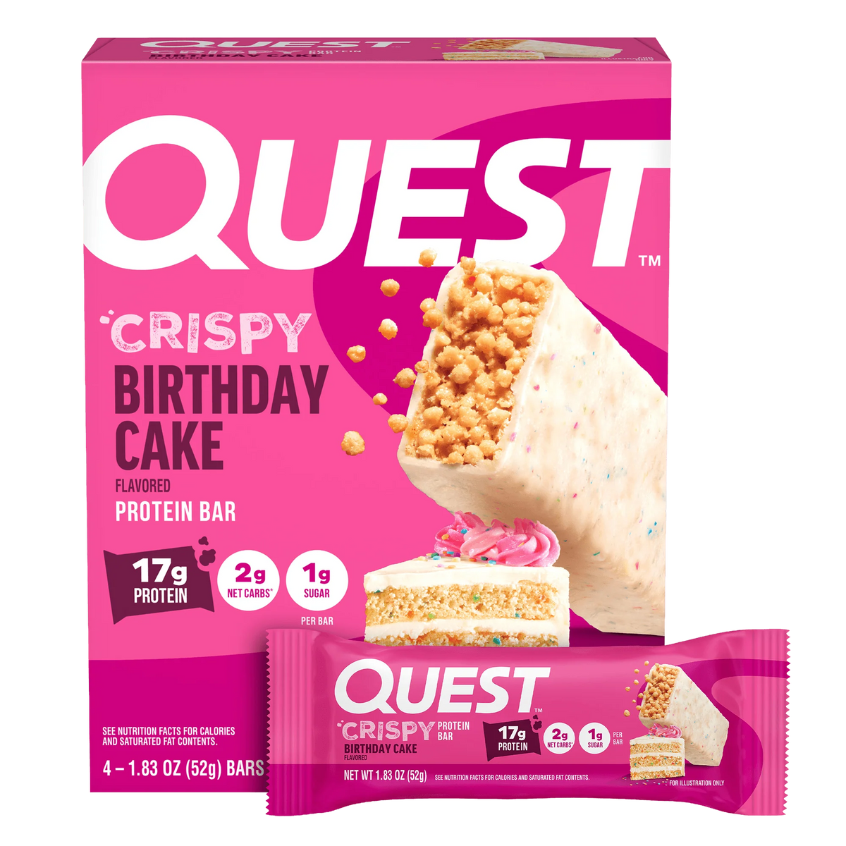 Birthday Cake Crispy Hero Bars