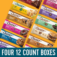 Large Protein Bar Bundle; 4 x 12ct. boxes - Save 10%