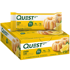 Lemon Cake Protein Bars