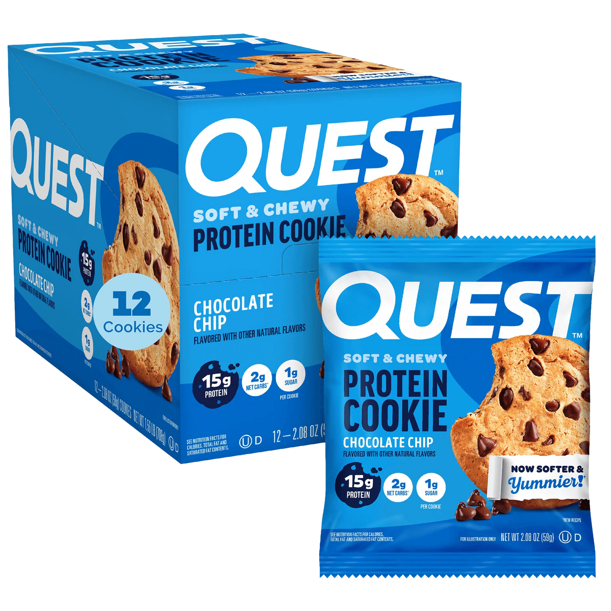 Chocolate Chip Protein Cookies