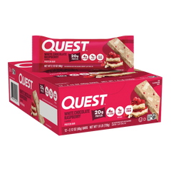 White Chocolate Raspberry Protein Bars